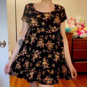 American Apparel OG floral babydoll dress